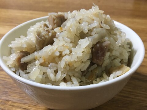 鶏ごぼうご飯 おにぎりでも☆